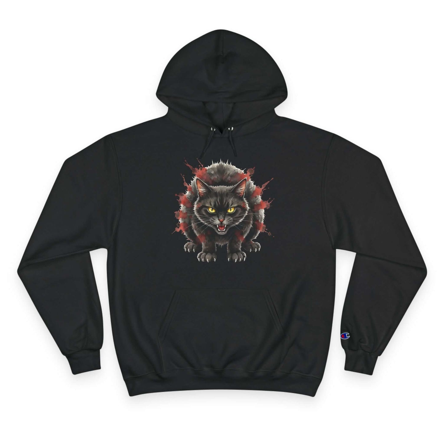 Mad Cat Men and Women Champion Hoodie style 3