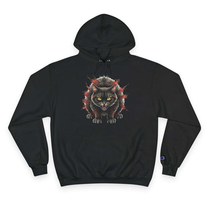 Mad Cat Men and Women Champion Hoodie style 3