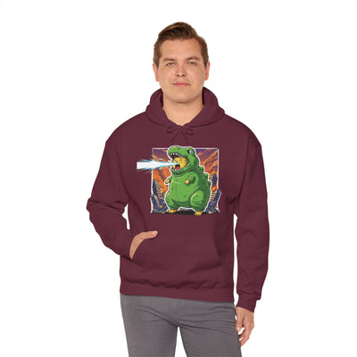 Cat cosplay Godzilla style 3 Unisex Hoodie - Fun & Playful Design