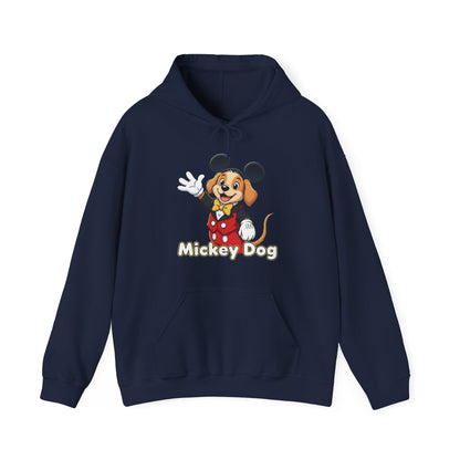 Dog cosplay Mickey Mouse Funny Design Unisex Hoodie style 1
