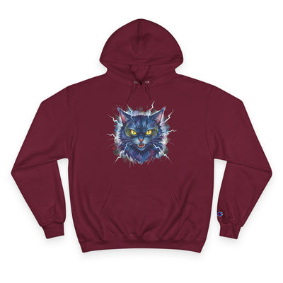 Mad Cat style 4 Men and Women Champion Hoodie
