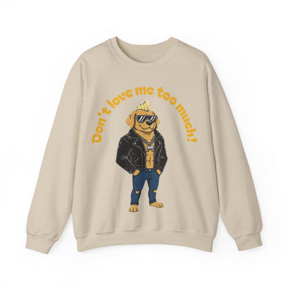 Cool Dog Unisex Heavy Blend Crewneck Sweatshirt style 2