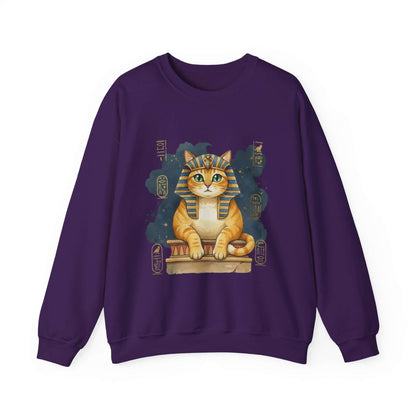 Watercolor Cat painting Unisex Crewneck Sweatshirt style 4