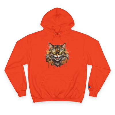 Mad Cat style 1 Men and Women Champion Hoodie