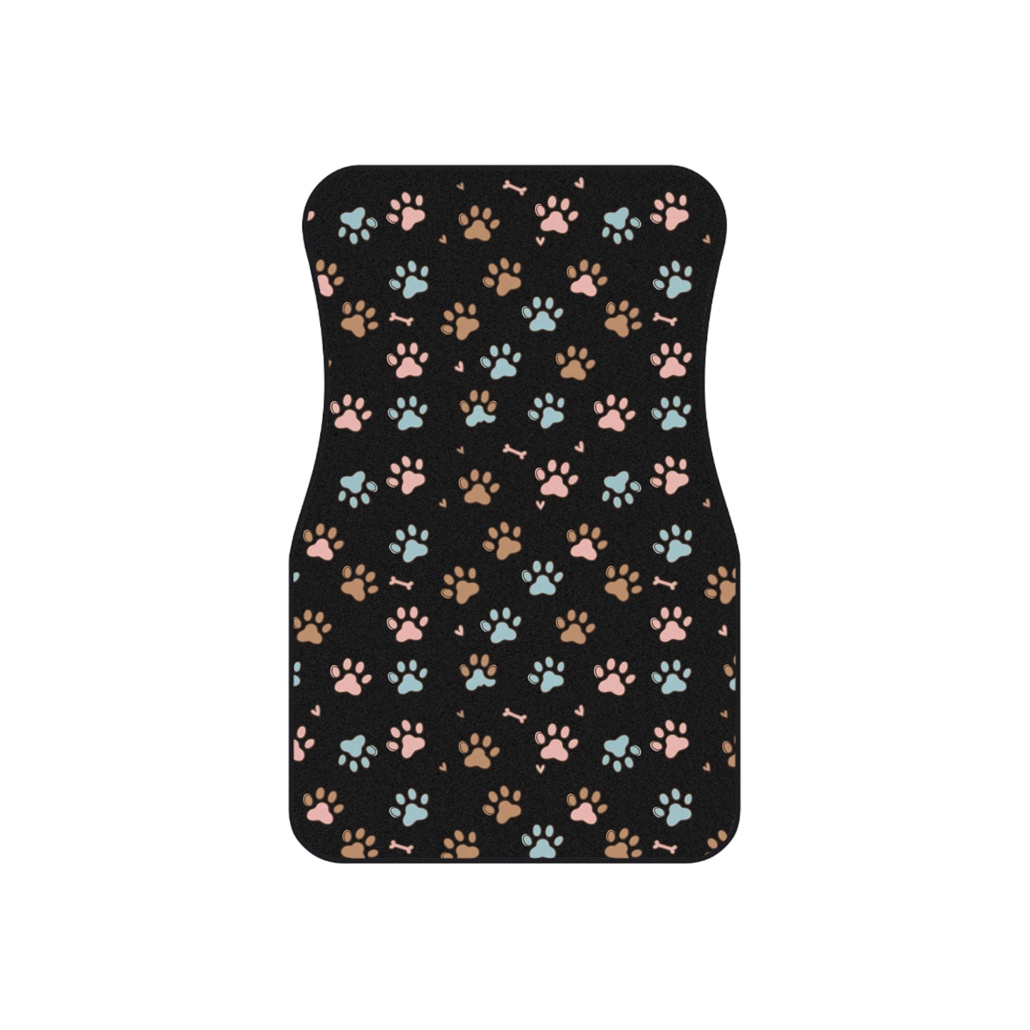 Dog Paw pattern Car Mats Set of 4 for Dog Lovers