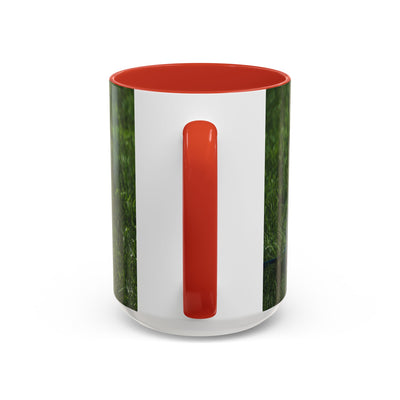 Dog Print Accent Coffee Mug - Dog Lover Gift, Cute Pet Mug, Animal Print Cup, Coffee Tea Mug, Unique Dog Themed Gift