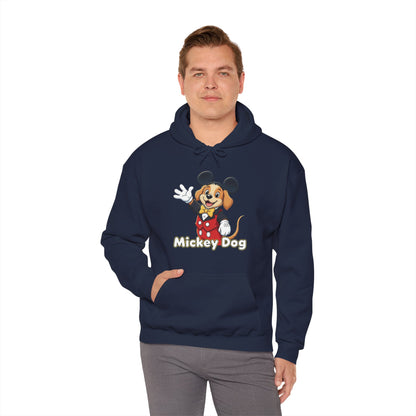 Dog cosplay Mickey Mouse Funny Design Unisex Hoodie style 1