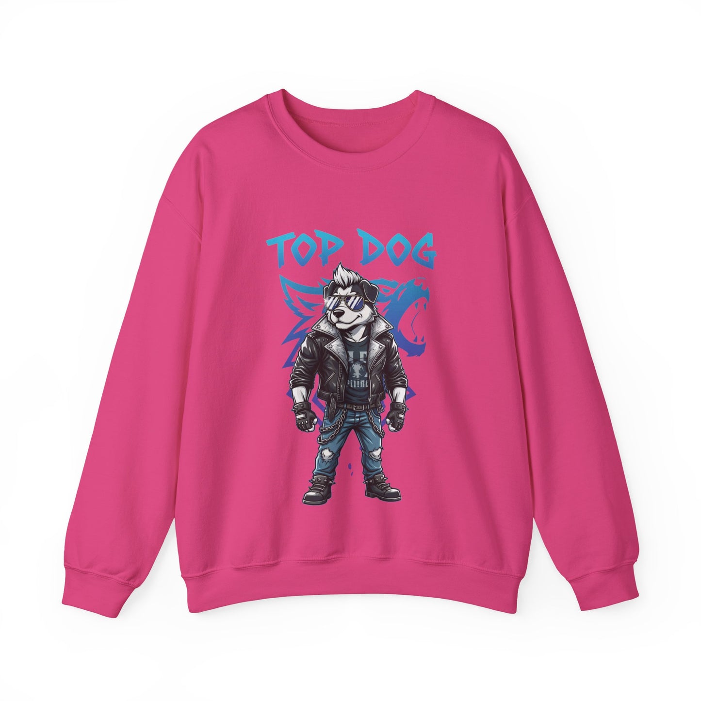Cool Dog Unisex Heavy Blend Crewneck Sweatshirt style 1
