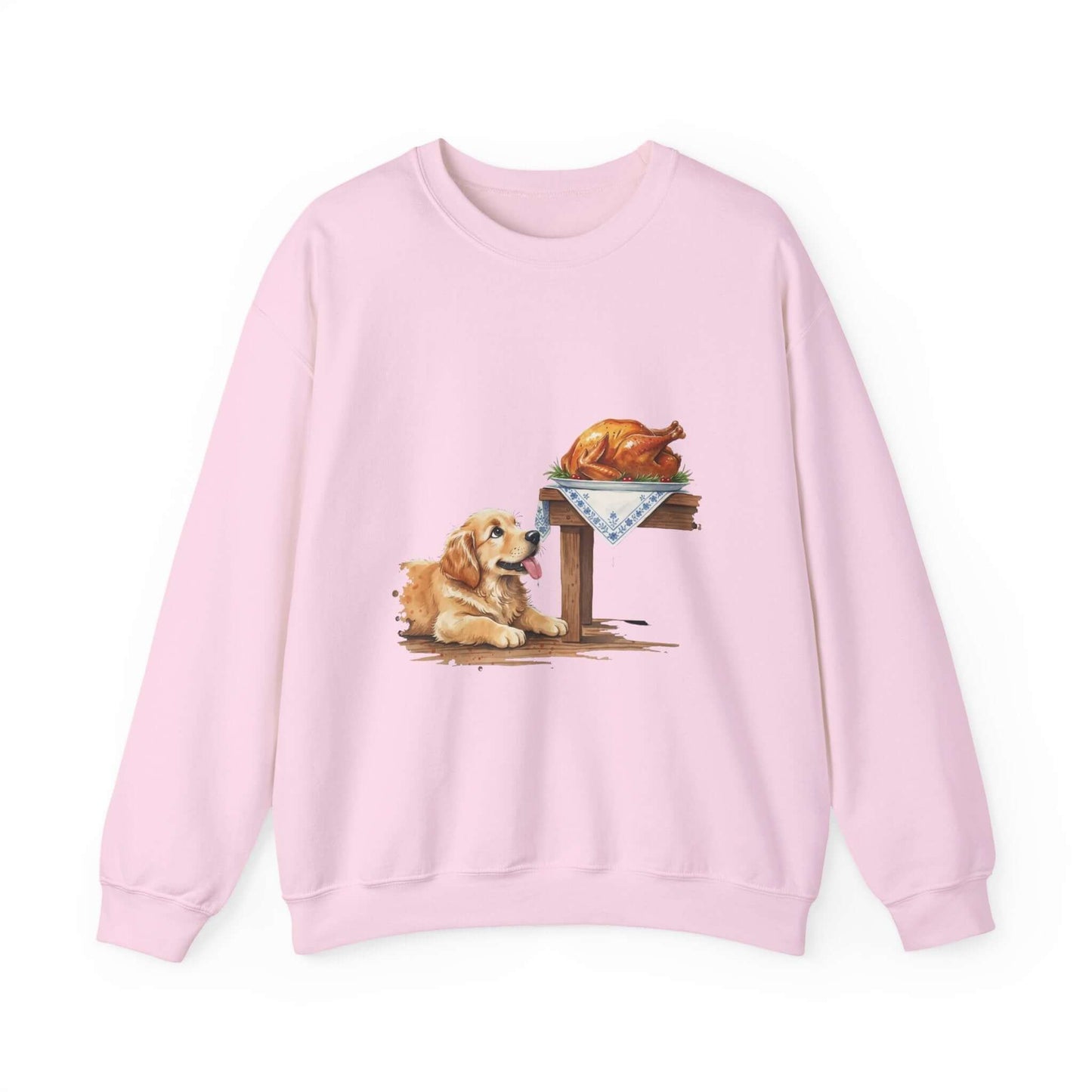 Watercolor Dog painting Unisex Crewneck Sweatshirt style 2