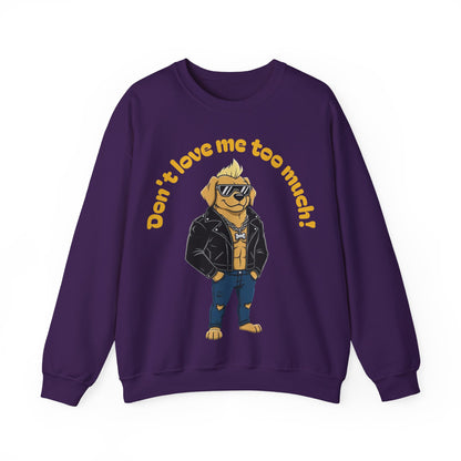 Cool Dog Unisex Heavy Blend Crewneck Sweatshirt style 2
