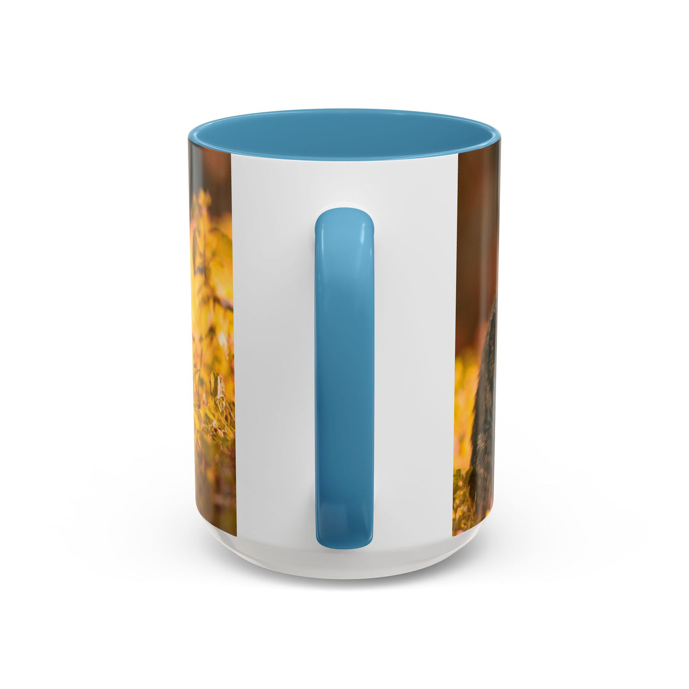 Golden Autumn Cat Coffee Mug - Cute Cat Mug, Nature Lover Gift, Cozy Kitchen Decor, Fall Drinkware, Cat Lover Gift