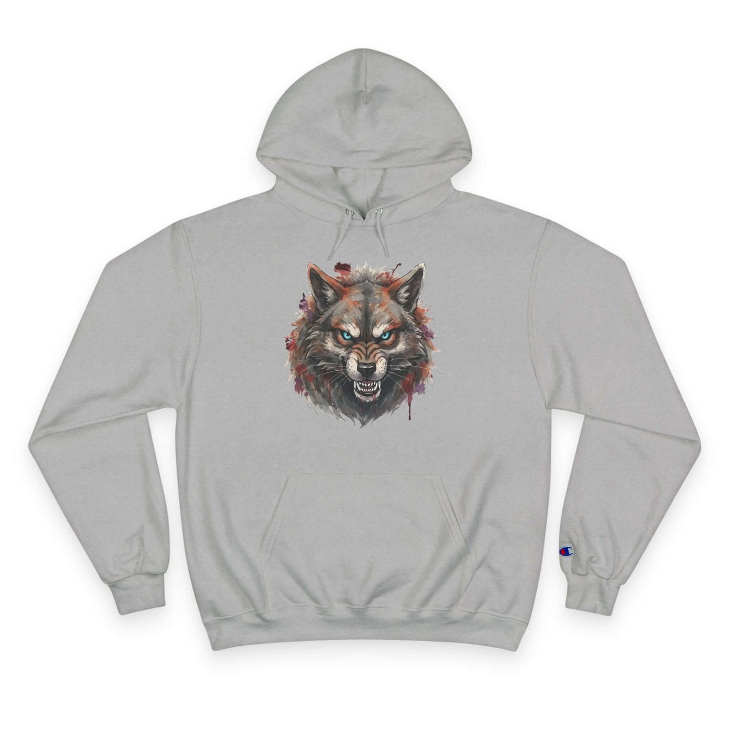 Angry Dog Men and Women Champion Hoodie style 2