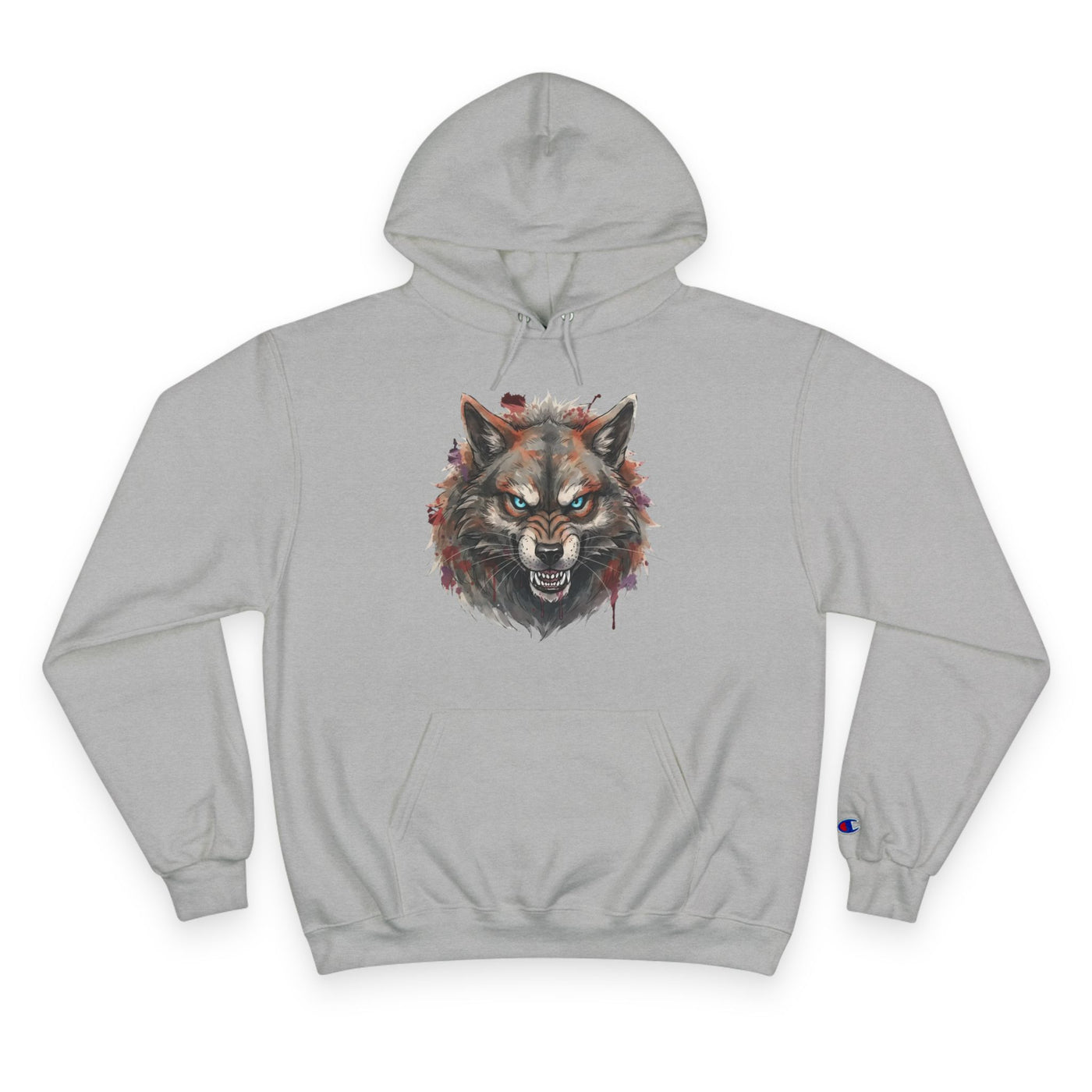 Angry Dog style 2 Men and Women Champion Hoodie