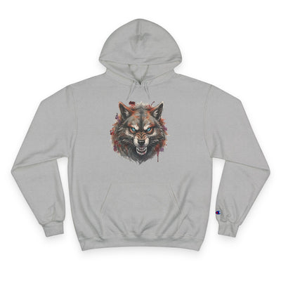 Angry Dog style 2 Men and Women Champion Hoodie