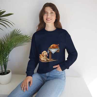 Watercolor painting style 5 Men & Women Cute Cat Pile Crewneck Sweatshirt