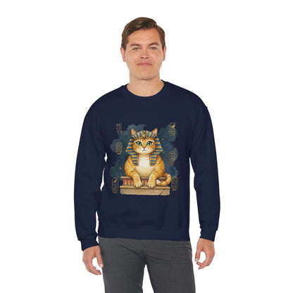 Watercolor Cat painting Unisex Crewneck Sweatshirt style 4