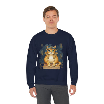 Watercolor painting style 9 Men & Women Cute Cat Pile Crewneck Sweatshirt