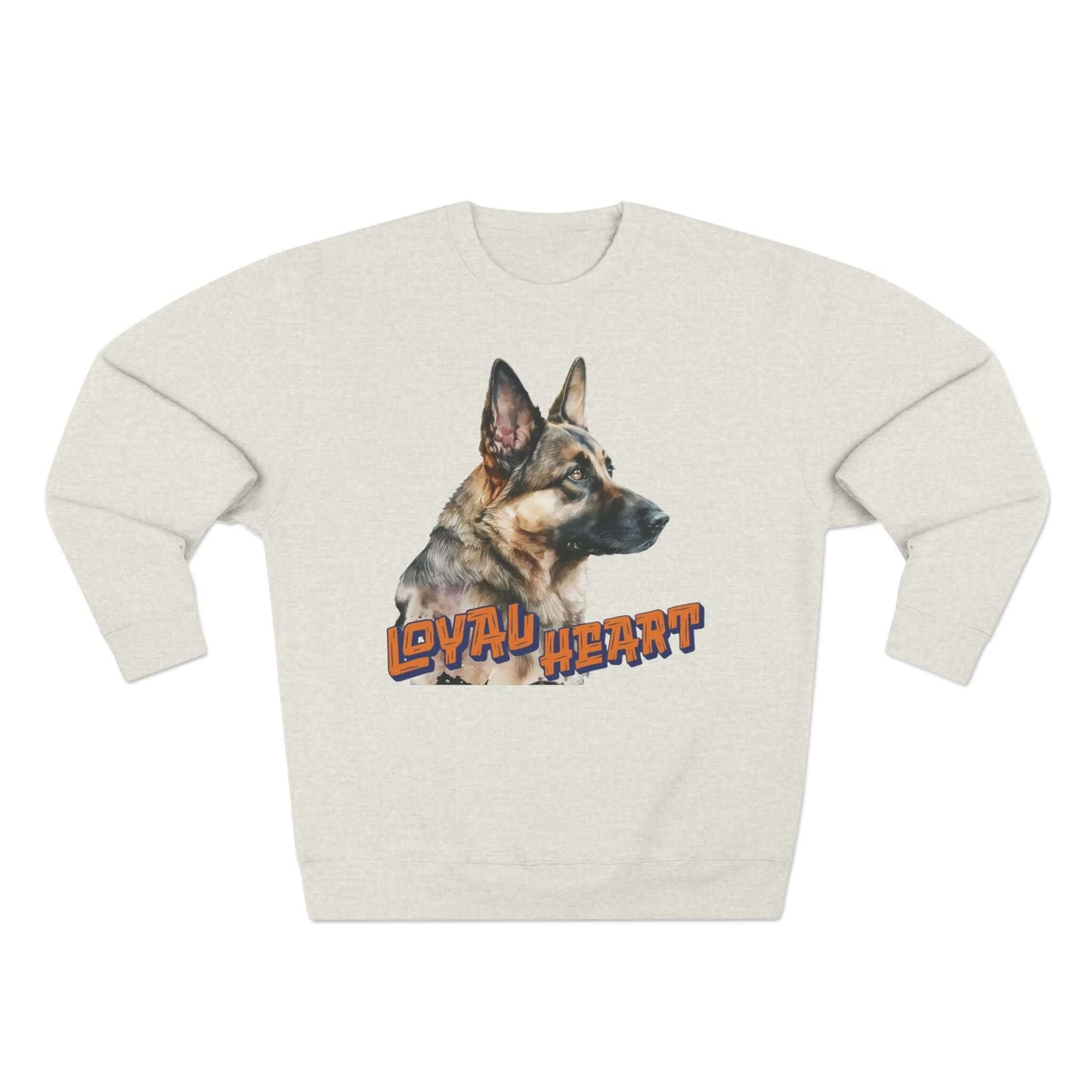 Loyal Heart Dog Lover Unisex Crewneck Sweatshirt style 2