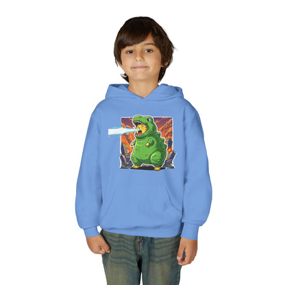 Cat cosplay Godzilla Unisex Kids Hoodie style 3