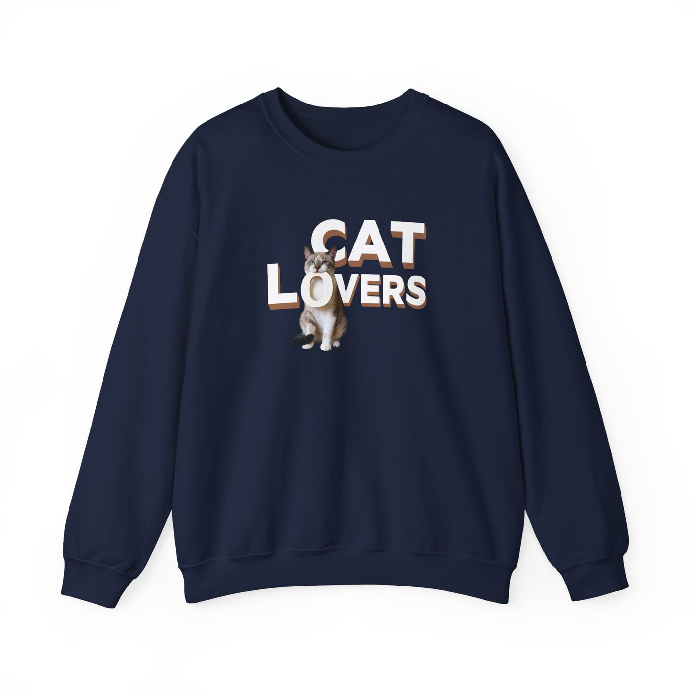 Cat Lovers Cute Kitten Unisex Crewneck Sweatshirt