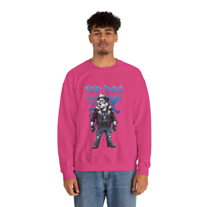 Cool Dog Unisex Heavy Blend Crewneck Sweatshirt style 1
