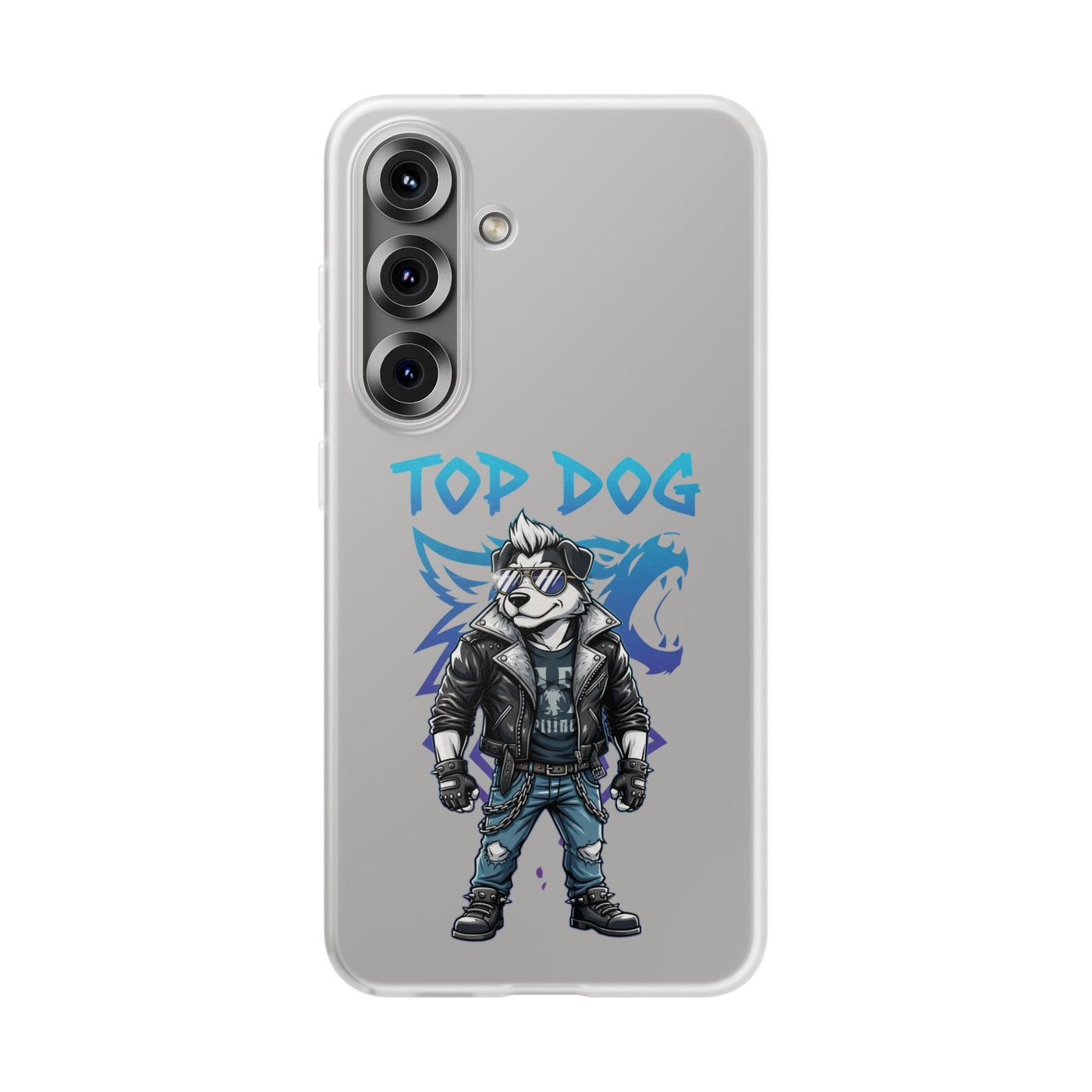 Top Dog Anime style Flexi Case for Dog Lovers