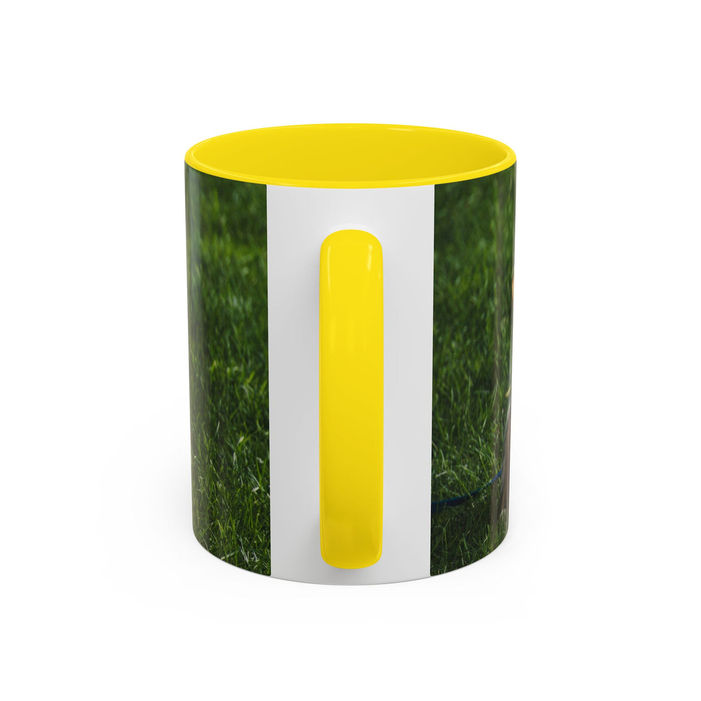 Dog Print Accent Coffee Mug - Dog Lover Gift, Cute Pet Mug, Animal Print Cup, Coffee Tea Mug, Unique Dog Themed Gift