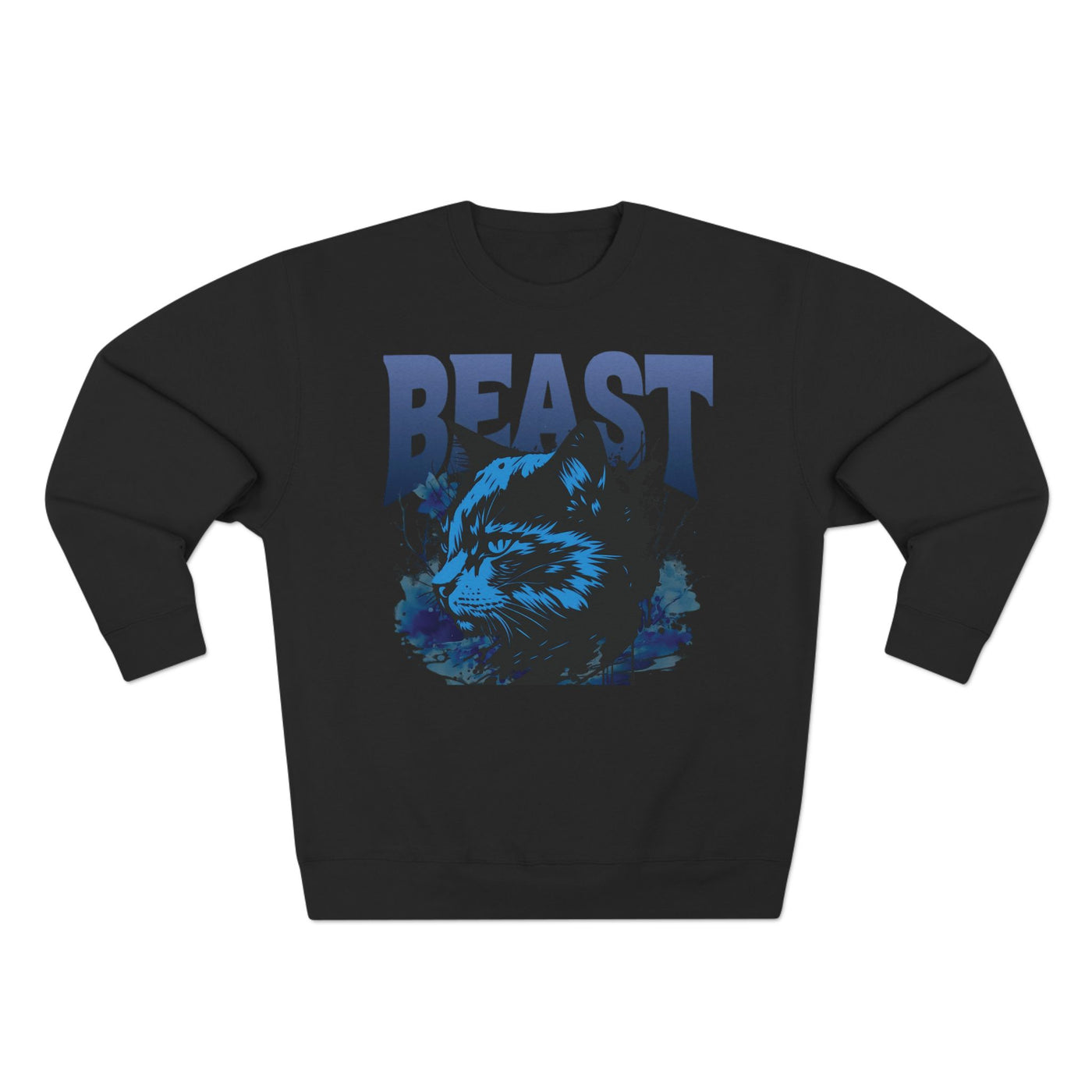 "Beast" Cat Lover style 1 Unisex Crewneck Sweatshirt