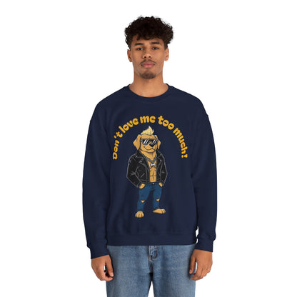 Cool Dog Unisex Heavy Blend Crewneck Sweatshirt style 2