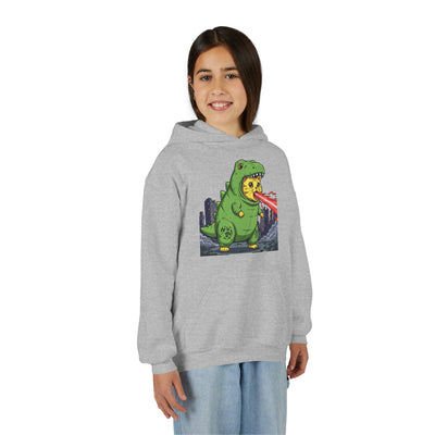 Cat cosplay Godzilla style 4 Unisex Kids Hoodie - Fun & Cozy Heavy Blend Sweatshirt with Cute Design