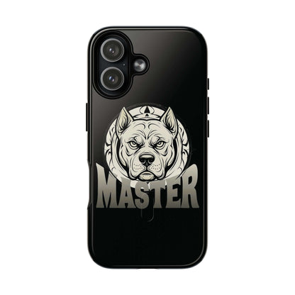 Master Dog Black Tough Magnetic Protective Case iPhone 17 series