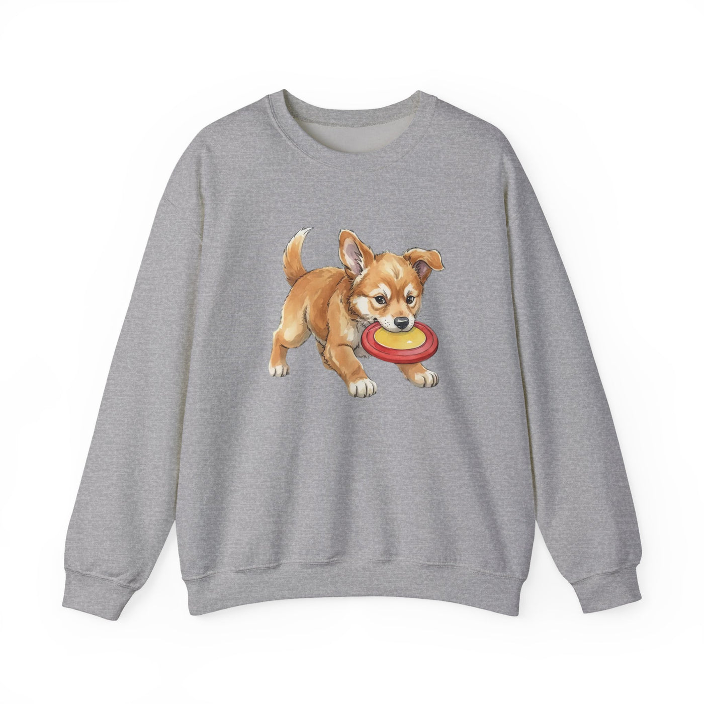 Watercolor painting style 8 Men & Women Cute Cat Pile Crewneck Sweatshirt