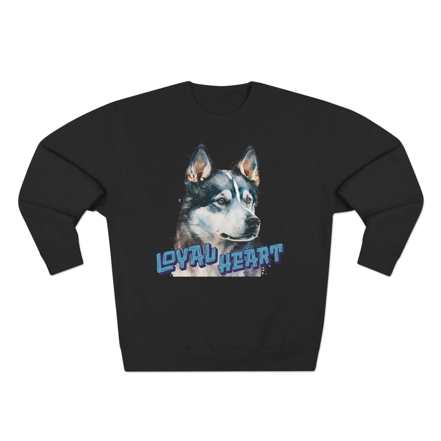 Loyal Heart Dog Lover Unisex Crewneck Sweatshirt style 3