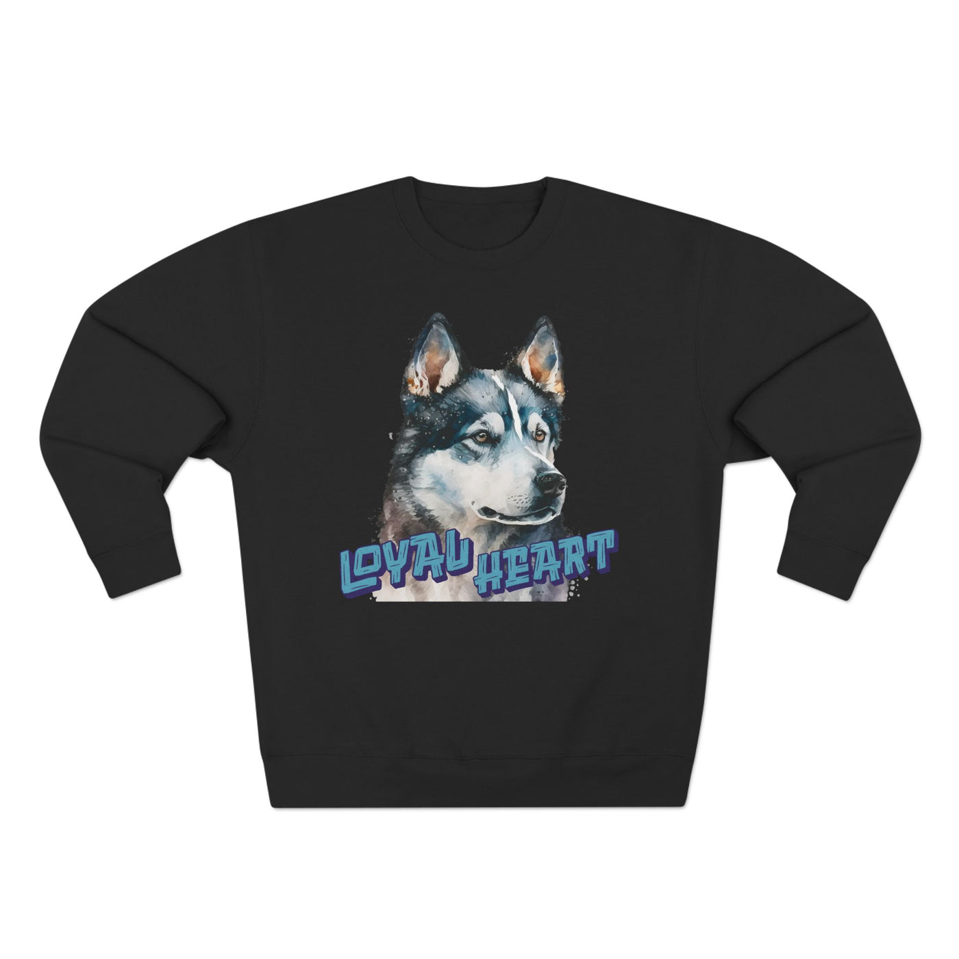 "Loyal Heart" Dog Lover style 3 Unisex Crewneck Sweatshirt