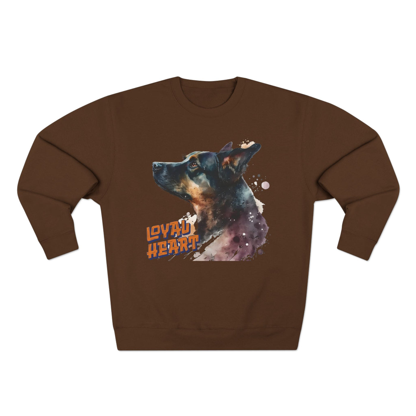 "Loyal Heart" Dog Lover style 1 Unisex Crewneck Sweatshirt