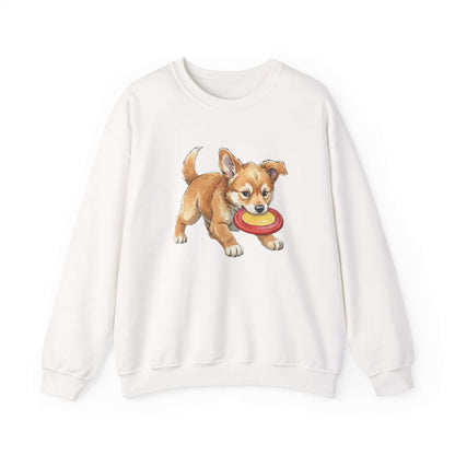 Watercolor Dog painting Unisex Crewneck Sweatshirt style 5