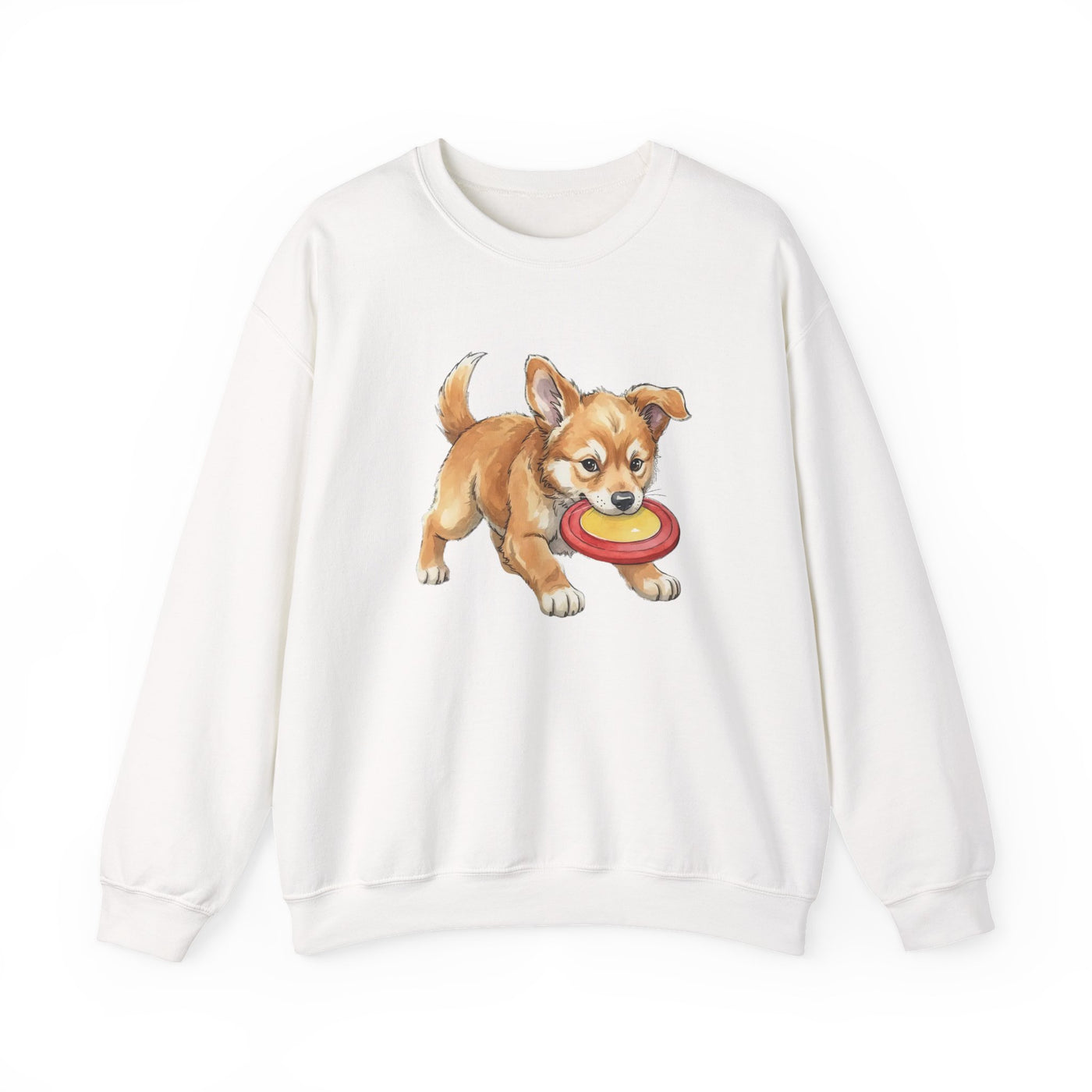 Watercolor painting style 8 Men & Women Cute Cat Pile Crewneck Sweatshirt
