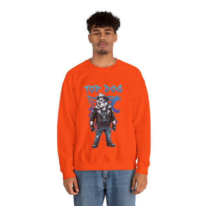 Cool Dog Unisex Heavy Blend Crewneck Sweatshirt style 1