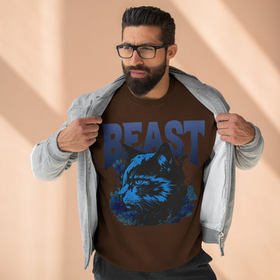 "Beast" Cat Lover style 1 Unisex Crewneck Sweatshirt