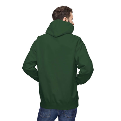 Kitten hiding in Christmas stocking Unisex Fleece Hoodie style 1