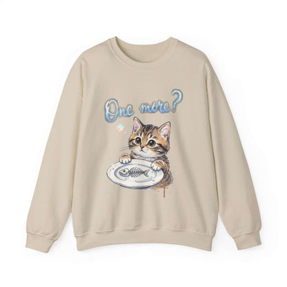 Watercolor Cat painting Unisex Crewneck Sweatshirt style 3