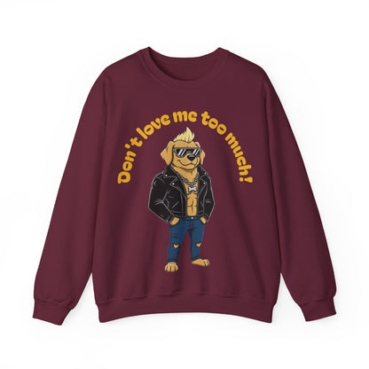 Cool Dog Unisex Heavy Blend Crewneck Sweatshirt style 2