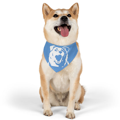 Dog Head Bandana Collar Cats and Dogs Accessory Blue