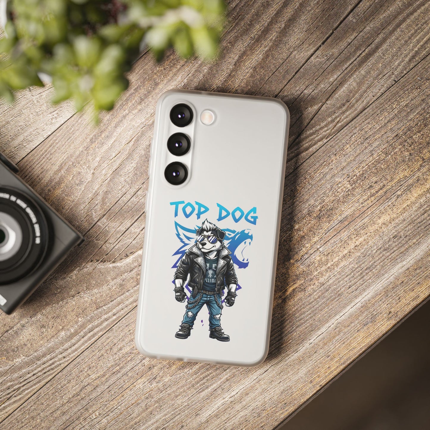 Top Dog Anime style Flexi iPhone & Samsung Galaxy Phone Case