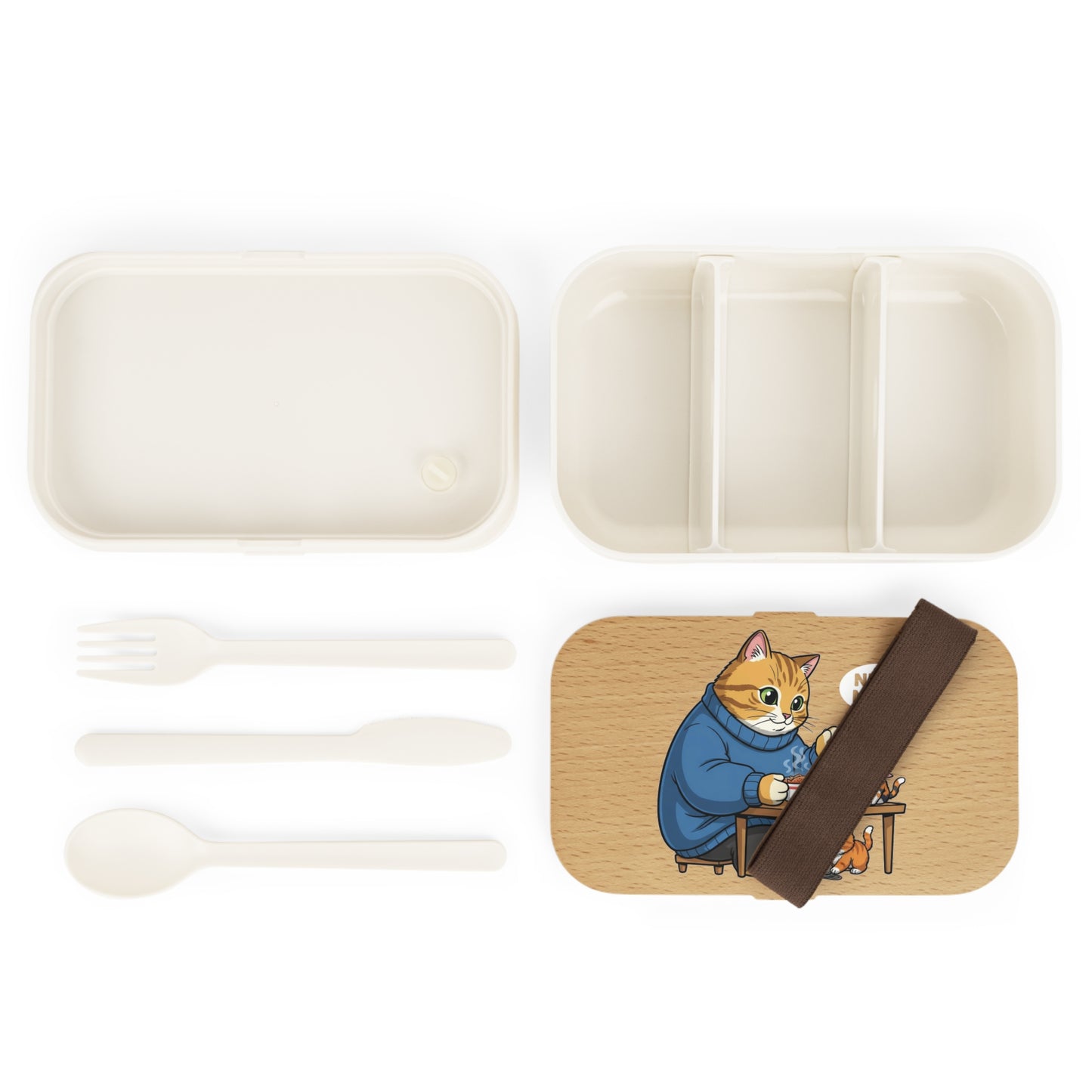 Cute Cat Themed Bento Lunch Box style 1