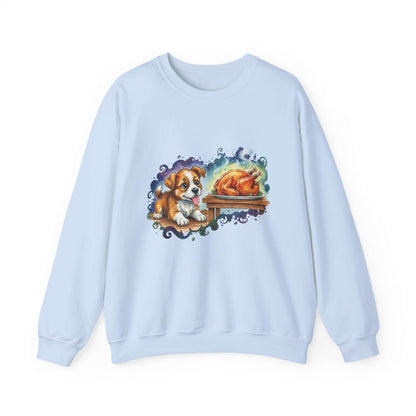 Watercolor Dog painting Unisex Crewneck Sweatshirt style 3