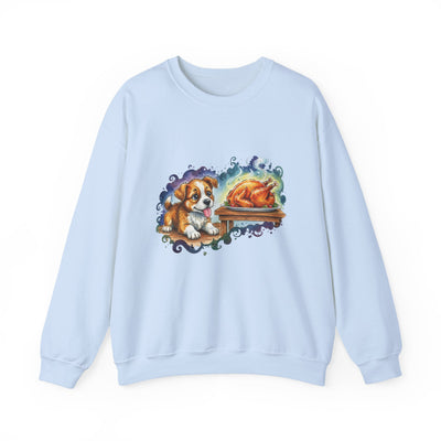 Watercolor painting style 6 Men & Women Cute Cat Pile Crewneck Sweatshirt