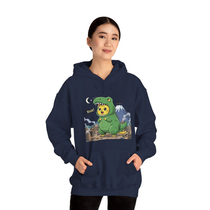 Cat cosplay Godzilla Funny Design Unisex Hoodie style 1