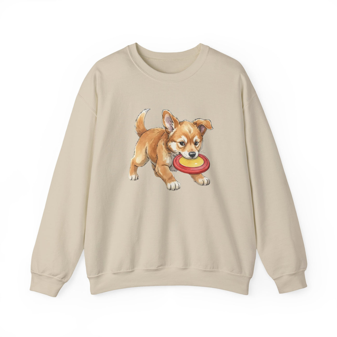 Watercolor painting style 8 Men & Women Cute Cat Pile Crewneck Sweatshirt