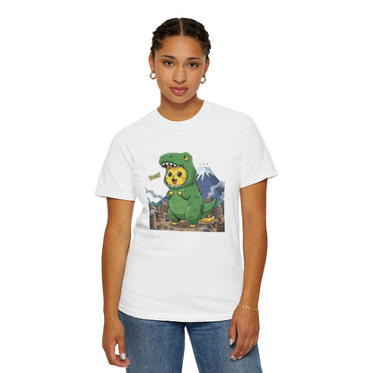 Cat cosplay Godzilla Funny Design Unisex T-Shirt style 1